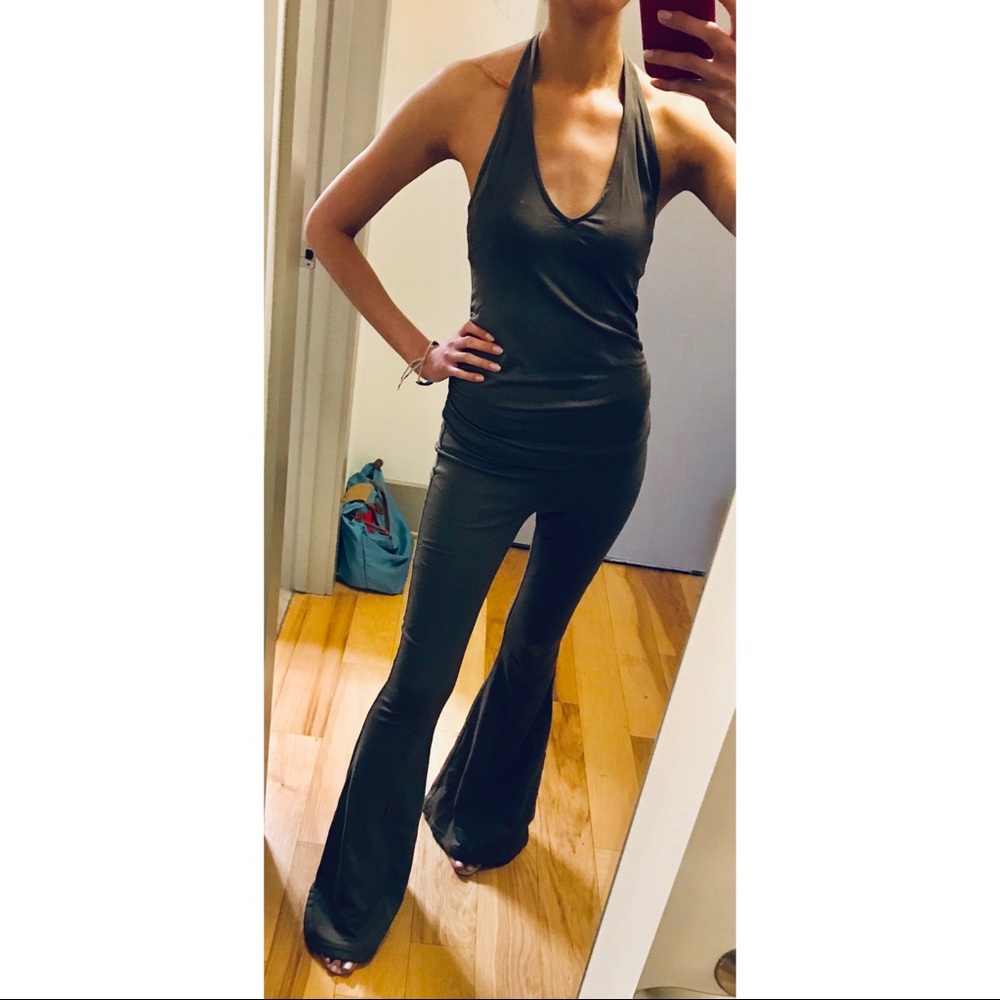 Brand New Abi Ferrin Brown Romy Jumpsuit - Picture 2 of 7